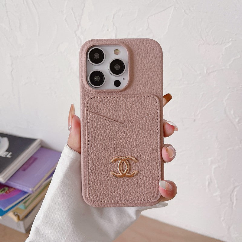 CC Card Bag Color iPhone Case