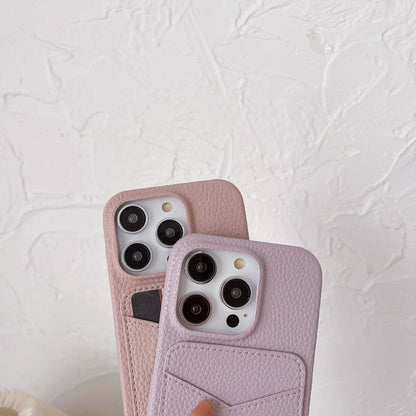 CC Card Bag Color iPhone Case