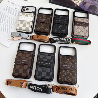 Louis GG Crossbody Chain Card Bag iPhone Case