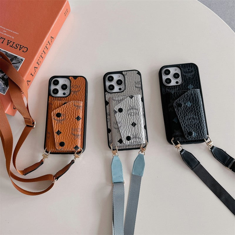 MCM Card Holder Color iPhone Case
