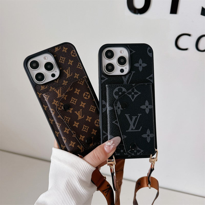 Lou Card Side Bag Crossbody iPhone Case