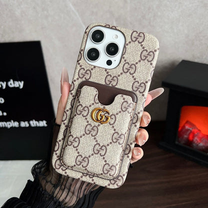 Lou GG New Card Holder iPhone Case