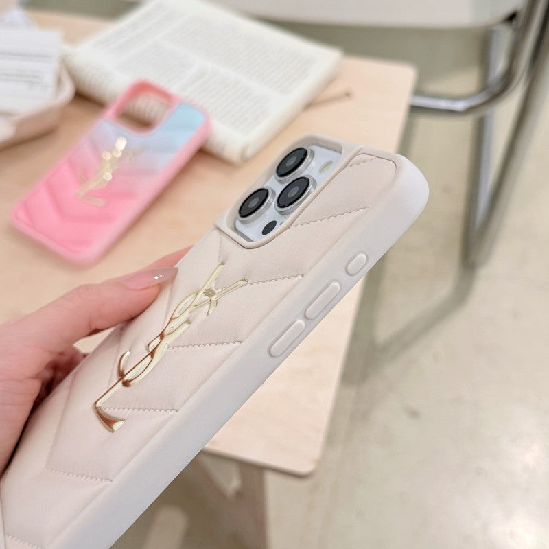 Saint Leather Color iPhone Case