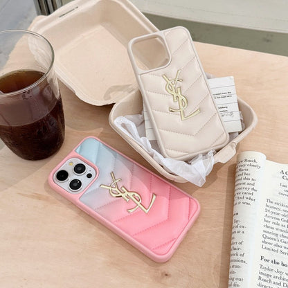 Saint Leather Color iPhone Case