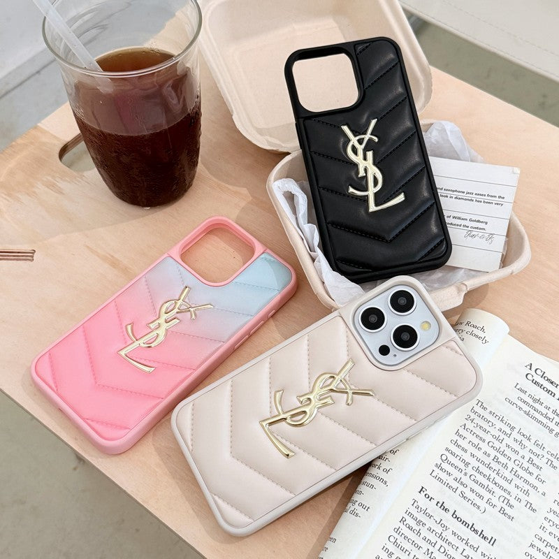 Saint Leather Color iPhone Case