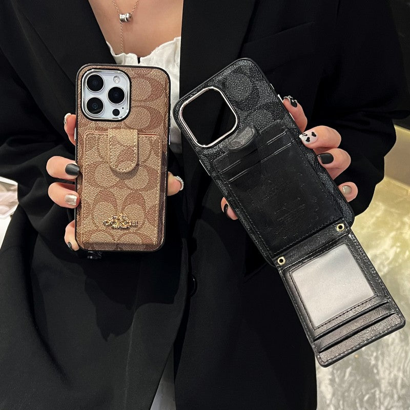 Coa Color Card Bag iPhone Case
