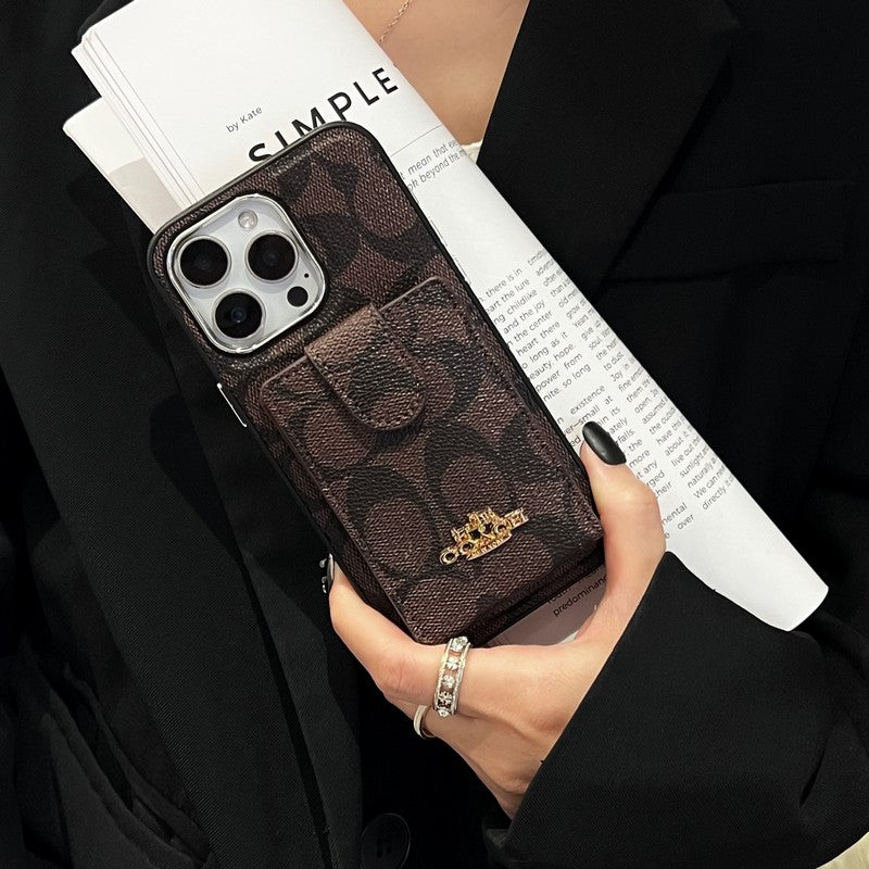 Coa Color Card Bag iPhone Case