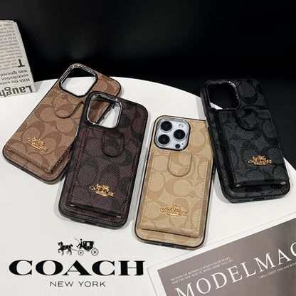 Coa Color Card Bag iPhone Case