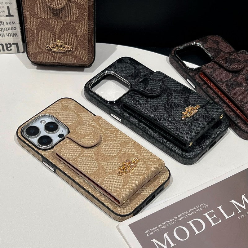 Coa Color Card Bag iPhone Case