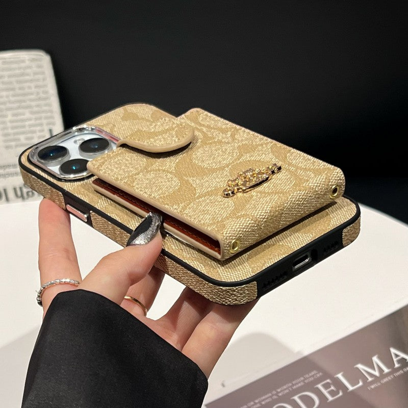 Coa Color Card Bag iPhone Case