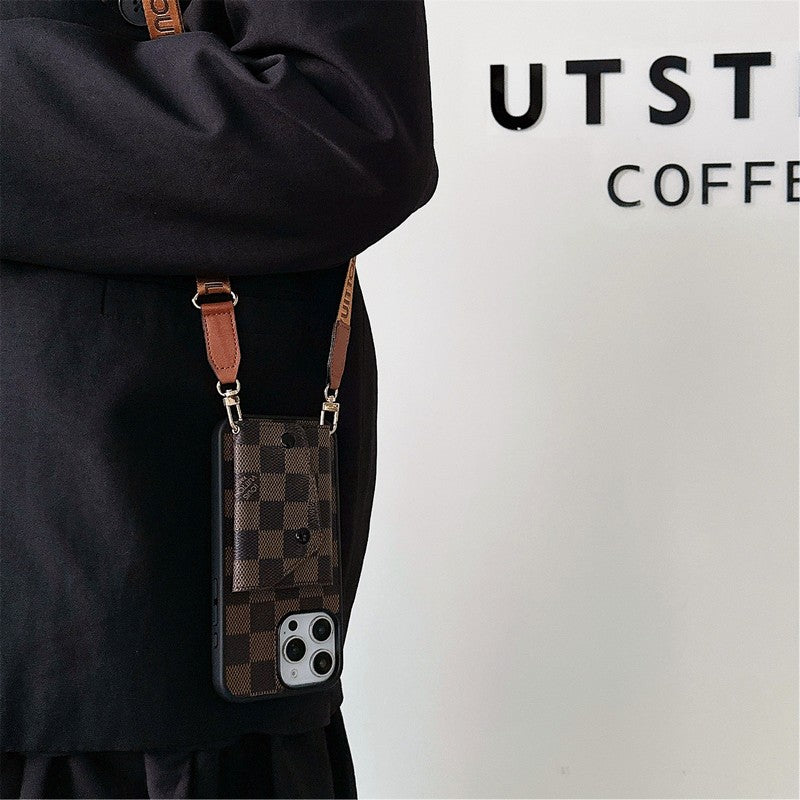 Lou Card Side Bag Crossbody iPhone Case