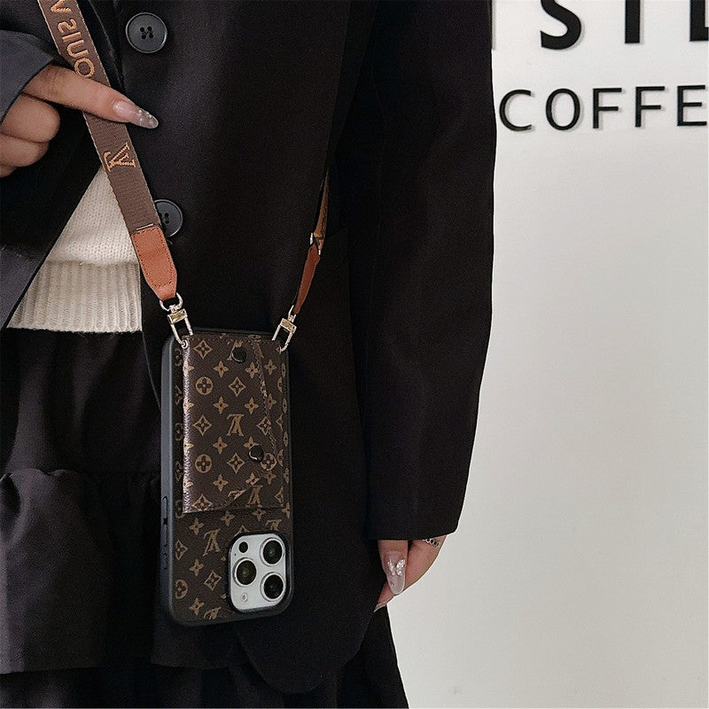 Lou Card Side Bag Crossbody iPhone Case