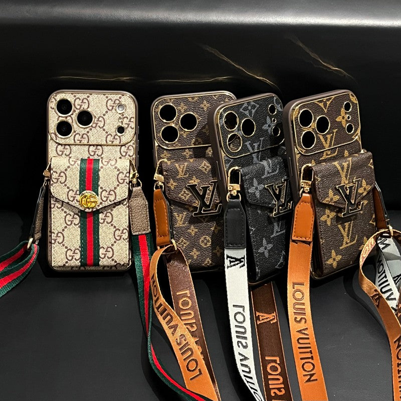 Lou Card Bag Crossbody iPhone Case