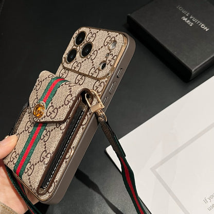 Lou Card Bag Crossbody iPhone Case