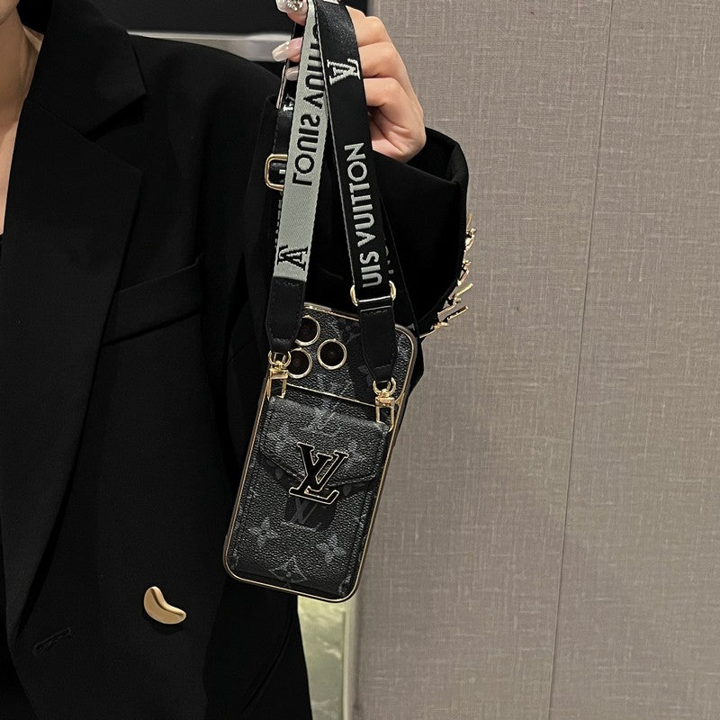 Lou Card Bag Crossbody iPhone Case