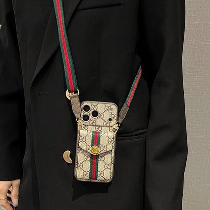 Lou Card Bag Crossbody iPhone Case