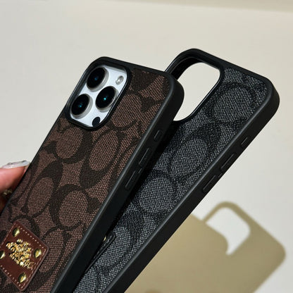 Coa Color Gold Logo iPhone Case