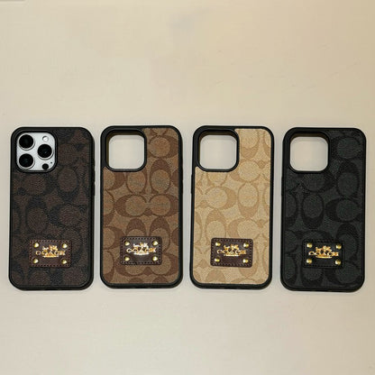 Coa Color Gold Logo iPhone Case