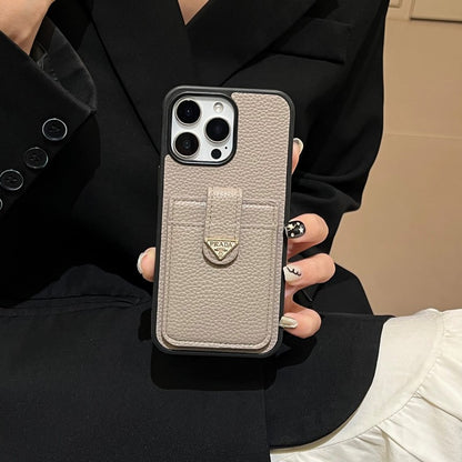 Pra Card Holder Color iPhone Case