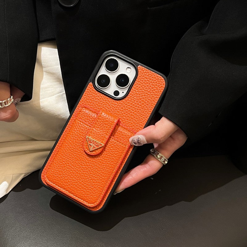 Pra Card Holder Color iPhone Case