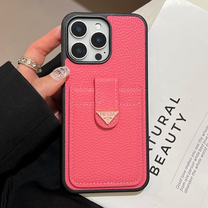 Pra Card Holder Color iPhone Case