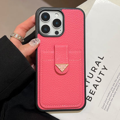 Pra Card Holder Color iPhone Case