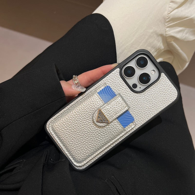 Pra Card Holder Color iPhone Case