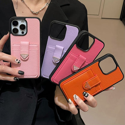 Pra Card Holder Color iPhone Case
