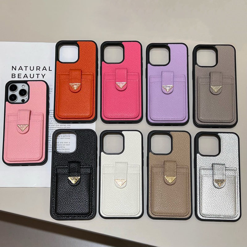 Pra Card Holder Color iPhone Case