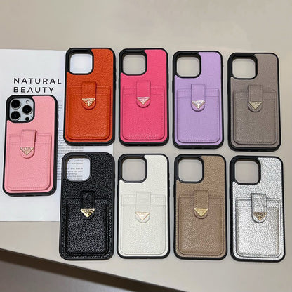 Pra Card Holder Color iPhone Case