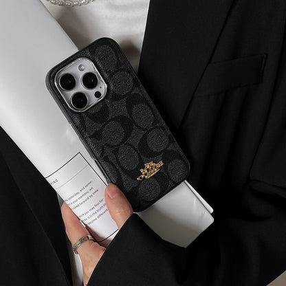 Coa Color Leather iPhone Case