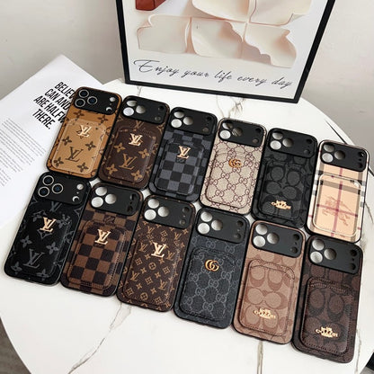 Lou GG Coa Bur Color Card Bag iPhone Case