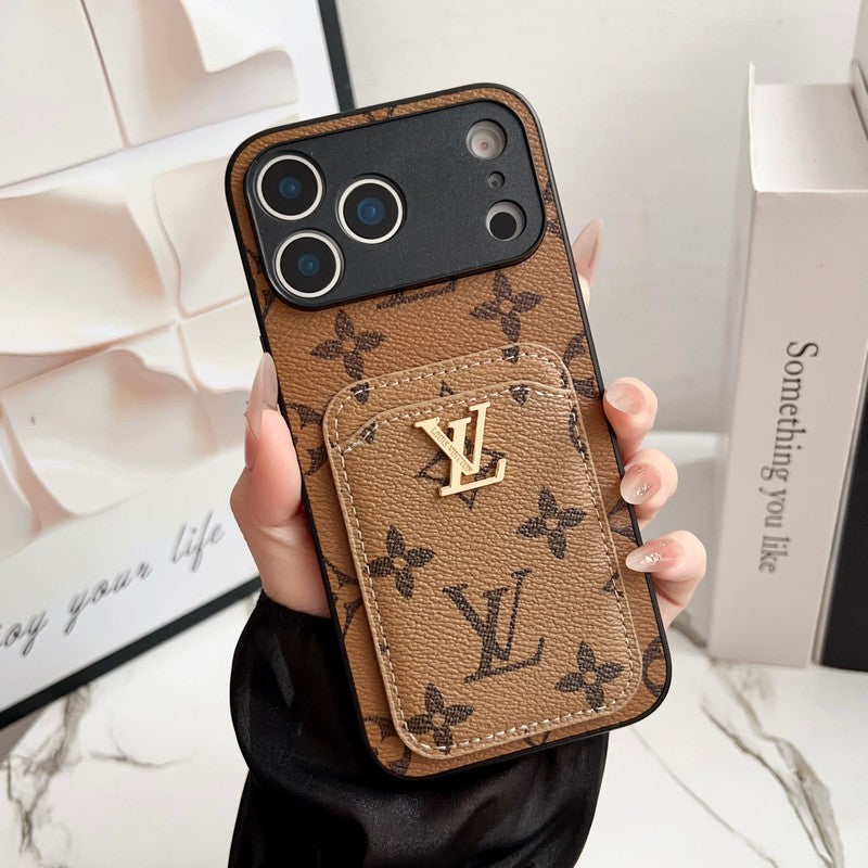 Lou GG Coa Bur Color Card Bag iPhone Case