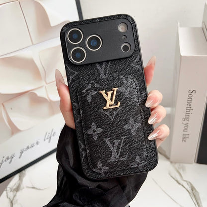 Lou GG Coa Bur Color Card Bag iPhone Case