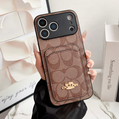 Lou GG Coa Bur Color Card Bag iPhone Case