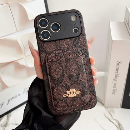 Lou GG Coa Bur Color Card Bag iPhone Case