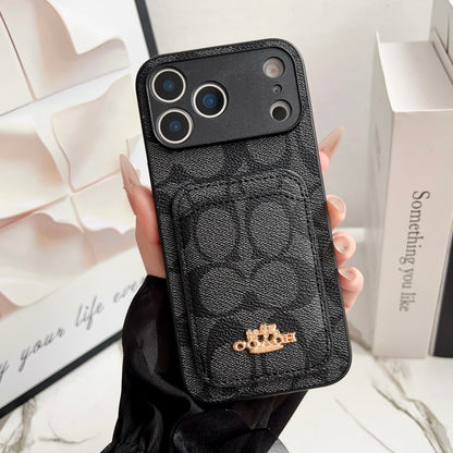 Lou GG Coa Bur Color Card Bag iPhone Case