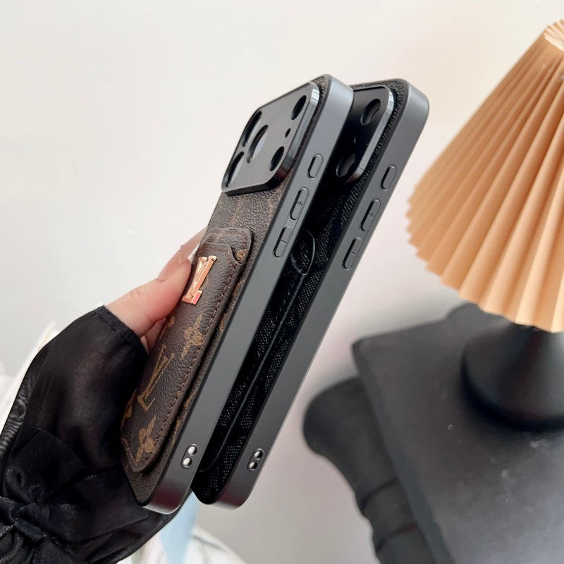 Lou GG Coa Bur Color Card Bag iPhone Case