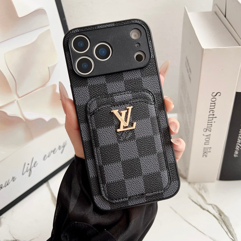 Lou GG Coa Bur Color Card Bag iPhone Case