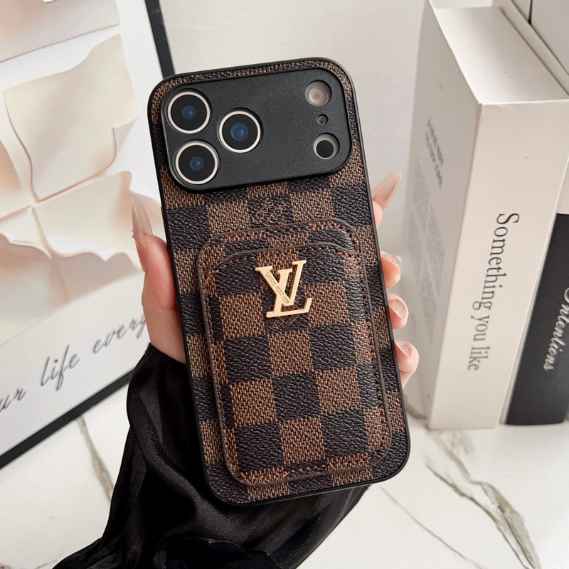 Lou GG Coa Bur Color Card Bag iPhone Case