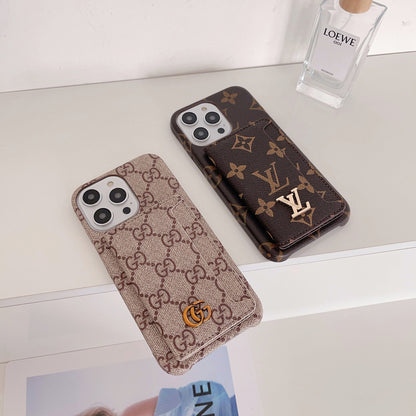 Lou Card Holder iPhone Case