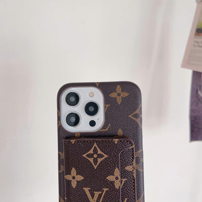 Lou Card Holder iPhone Case