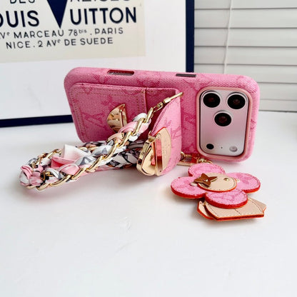 Louis Vivienne Pendant Scarf iPhone Case
