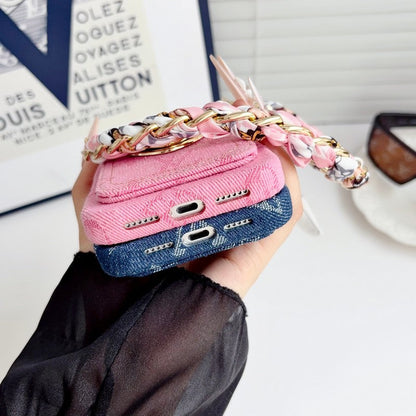 Louis Vivienne Pendant Scarf iPhone Case