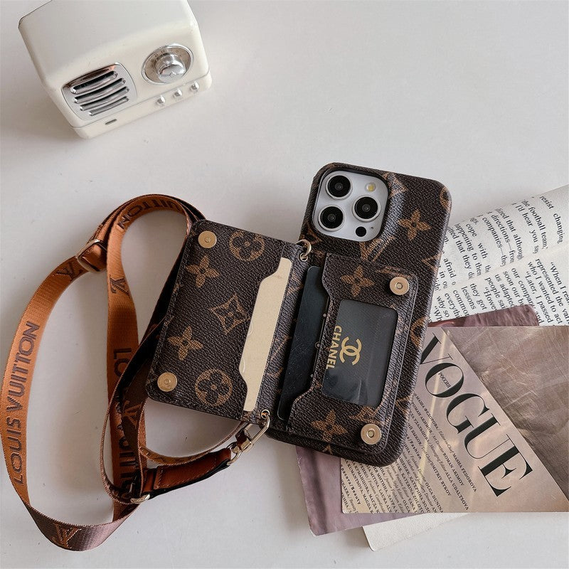Lou Card Bag Crossbody Classic iPhone Case