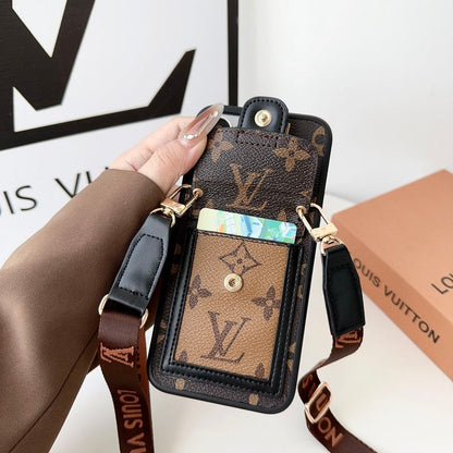 Lou Card Holder Crossbody iPhone Case