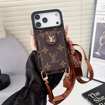 Lou Color Crossbody Card Bag iPhone Case