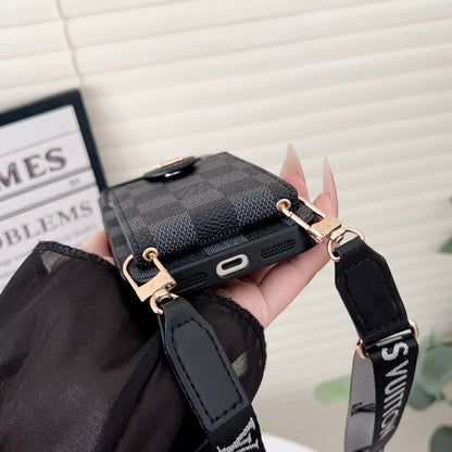 Lou Color Crossbody Card Bag iPhone Case