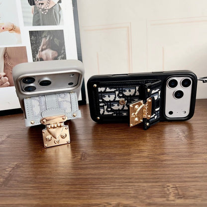 CD Bag Scarves Chain iPhone Case