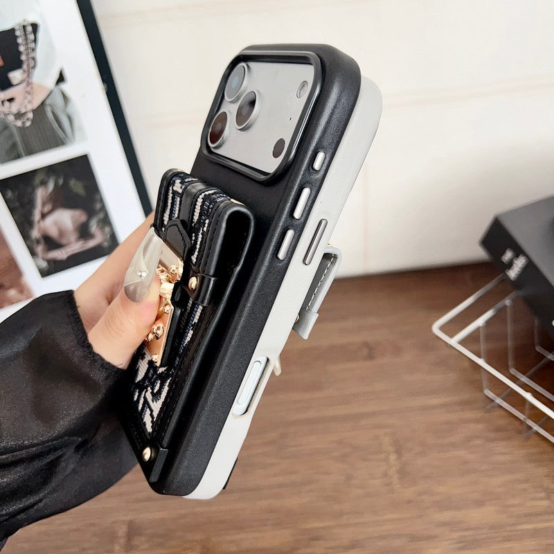 CD Bag Scarves Chain iPhone Case